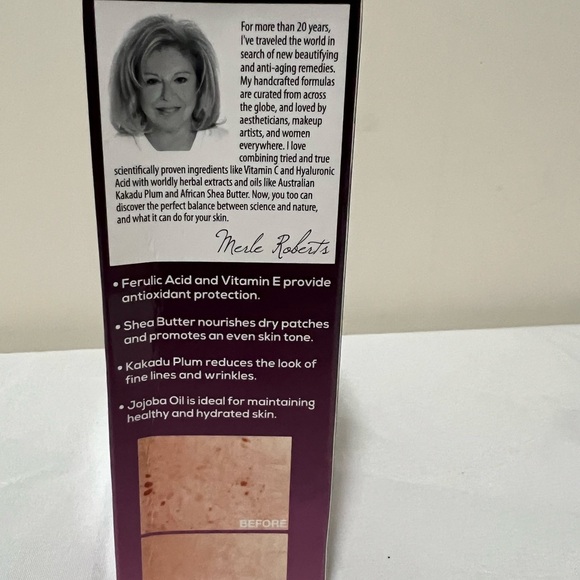 Merle Roberts Vitamin C Dark Spot Face Serum. - Picture 4 of 4